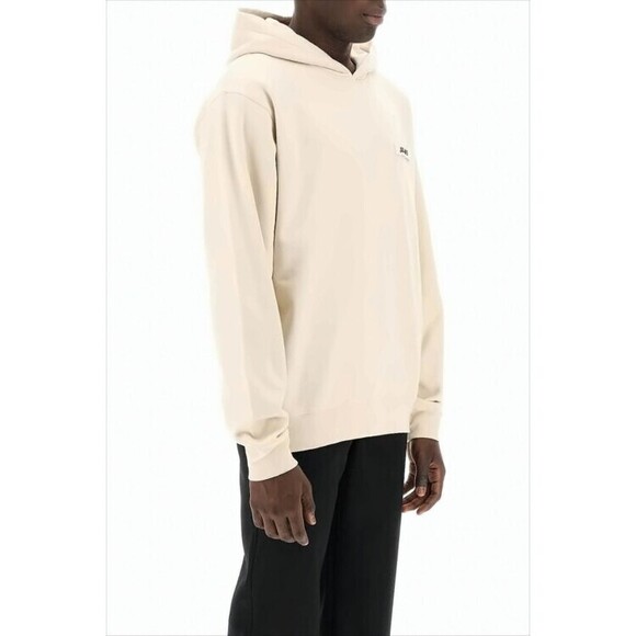 Jacquemus Relaxed Fit Cotton Hoodie With Subtle Branding - NWT